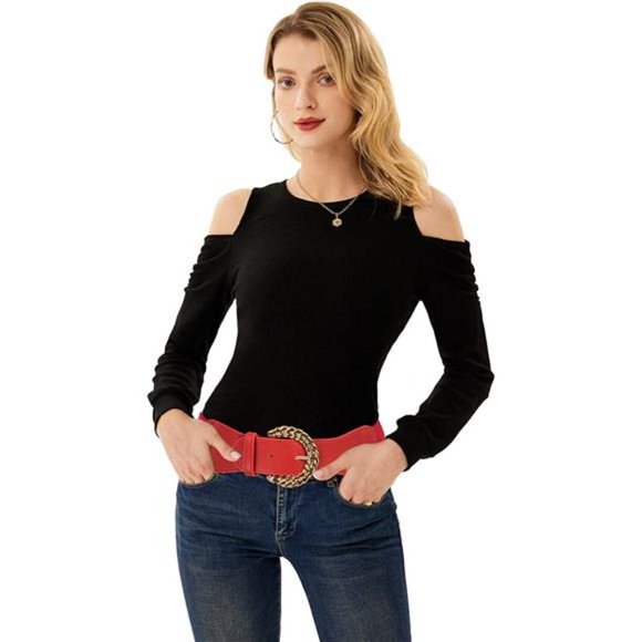 GRACE KARIN Women\'s Elastic Vintage Belt Retro Cinch Belts for Jeans Dress Pants main image 5